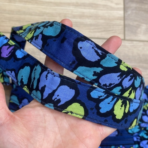 Vera Bradley | Indigo Pop | Crossbody Hobo‎ Tote - Picture 6 of 12